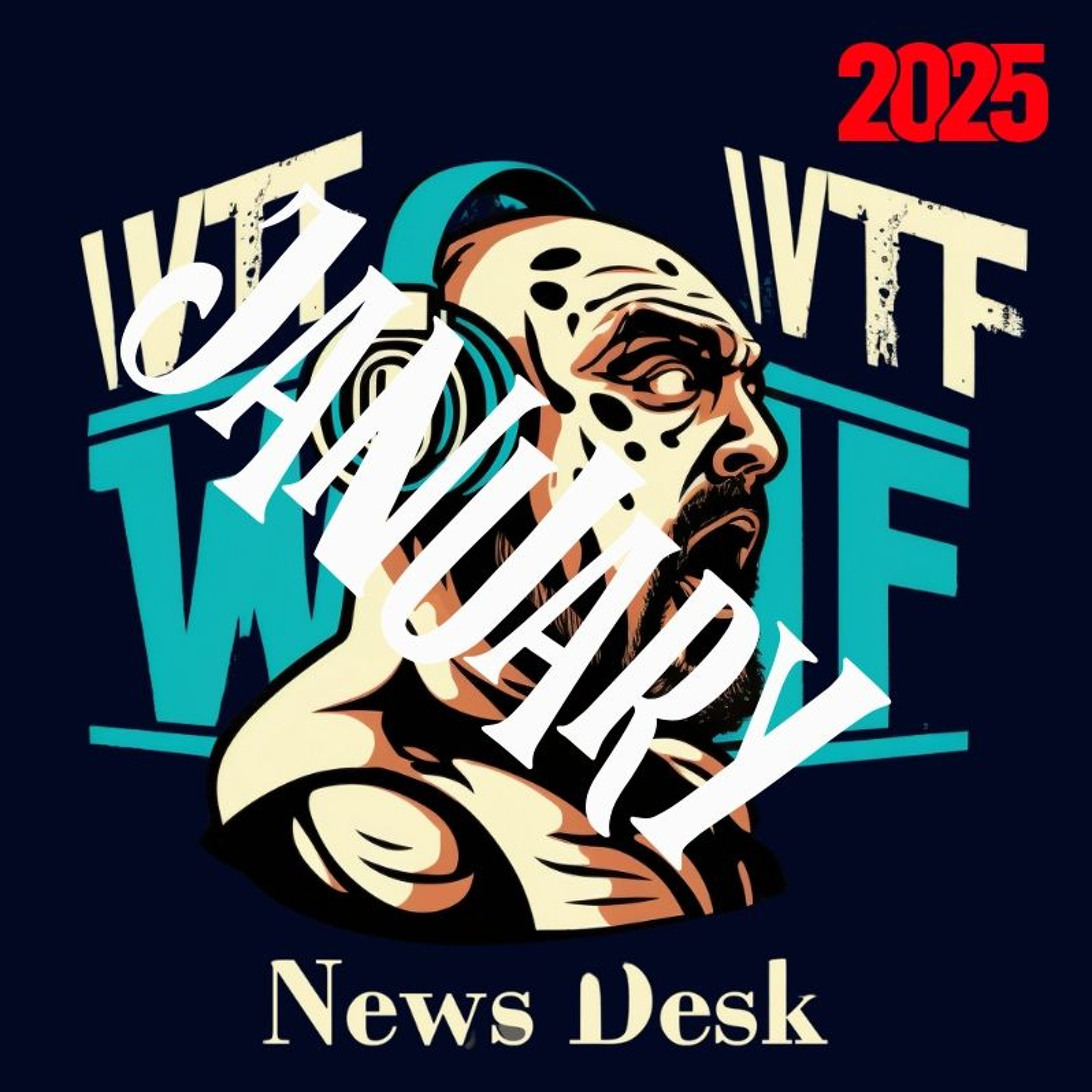 Cool Kids Countdown Ep 168: "The WTF News Desk, " January, 2025 Episode 917 episode artwork