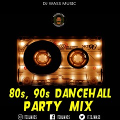 80s, 90s Dancehall Party Mix - A Dj Wass A Play