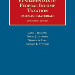 [ACCESS] EPUB 🗃️ Fundamentals of Federal Income Taxation (University Casebook Series