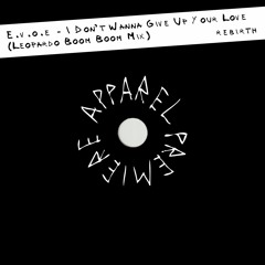 APPAREL PREMIERE: E.v.o.e - I Don’t Wanna Give Up Your Love (Leopardo Boom Boom Mix) [Rebirth]