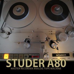 Tape machine - Studer A80 Master Recorder_FX library preview