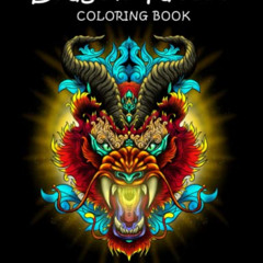 DOWNLOAD EPUB 🗃️ Dragon Tattoo Coloring Book: Adult Coloring Book for Stress Relief,
