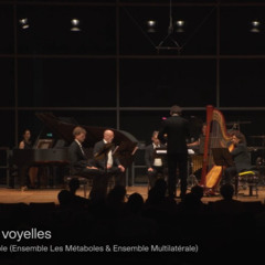 Jardin des Voyelles I pour Ténor, Baryton, Basse et Trois Instrumentistes (2024)