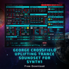 George Crossfield Uplifting Trance Soundset For Synth1 Free Download