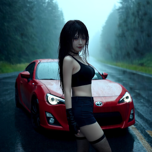 COLD RAIN - Initial D Style