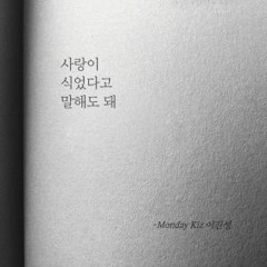 박다혜 - 사랑이 식었다고 말해도 돼 (원곡 먼데이키즈)