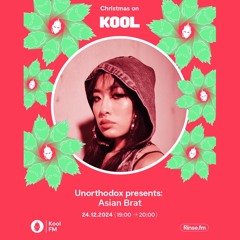 ASIAN BRAT @ Christmas on Kool FM via Unorthodox 24.12.24