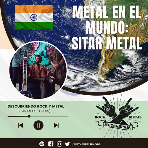 Metal En El Mundo - Sitar Metal 9x15