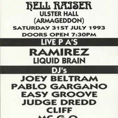 Cliff McKay - Hellraiser 8-Ulster Hall Belfast--1993