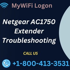 Netgear AC1750 Extender Troubleshooting Call +1-800-413-3531