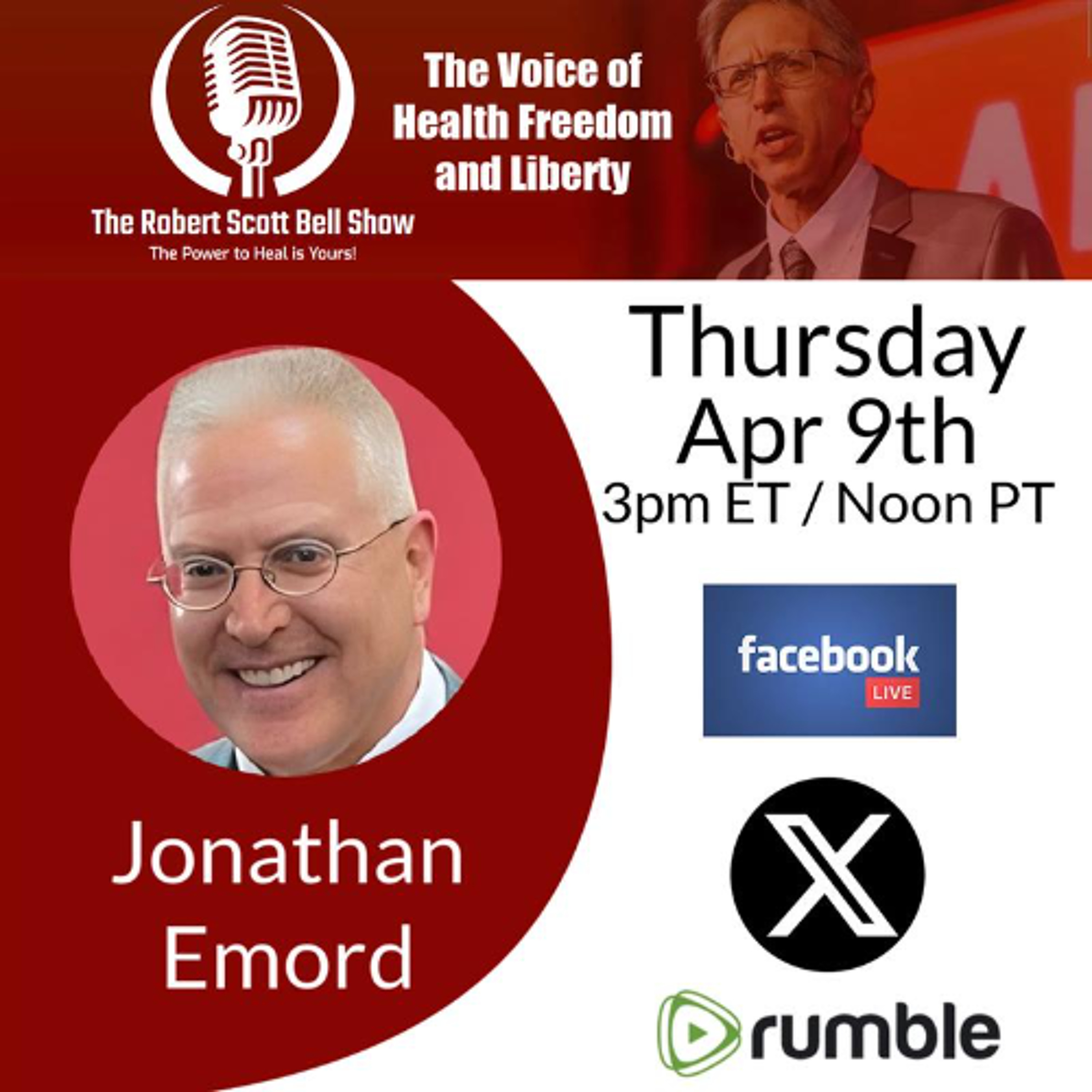 Jonathan Emord, Rob Verkerk, FDA vs Drug Ads, Bible Speech Criminalization, Birthright Citizenship Debate - The RSB Show 4-9-26