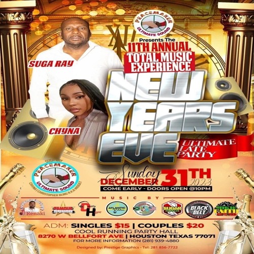 EXCESS GLOBAL SOUND || NEW YEARS EVE ULTIMATE LATE PARTY || LIVE AUDIO || JAN 2024