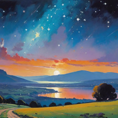 THE GLOWING LIGHT OF STARS