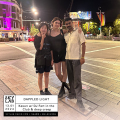 Dappled Light e1 w/ dj fart in the club, deep creep and kasun - live recording from Skylab Radio