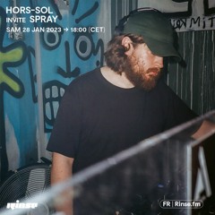 HORS-SOL invite Spray - 28 Janvier 2023