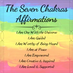 1st Chakra - Root Chakra Affirmations