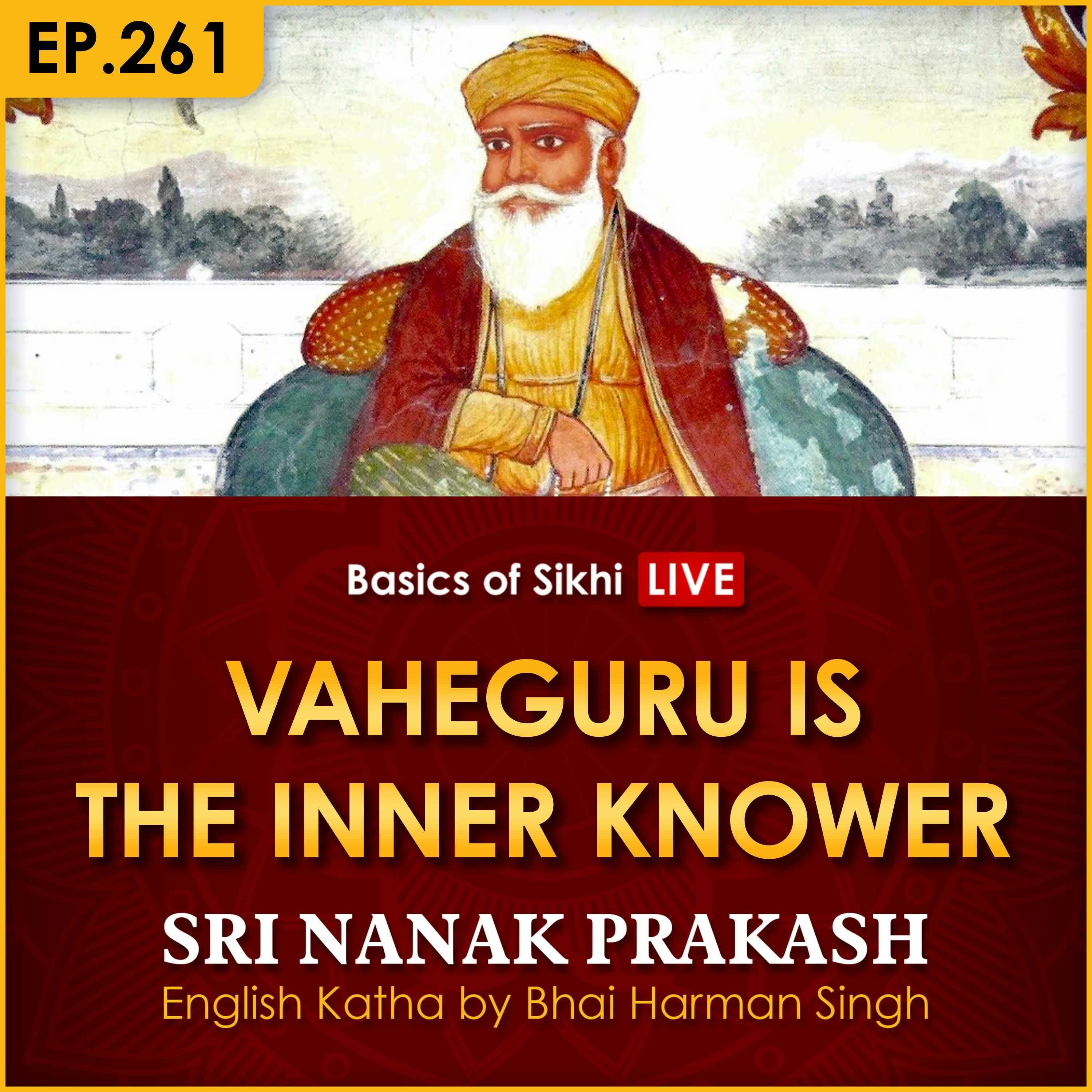 #261 Vaheguru is the Inner Knower | Sri Nanak Prakash Katha | Bhai Harman Singh episode artwork