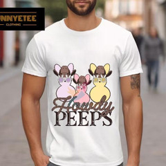Vintage Howdy Peeps Easter Day Shirt