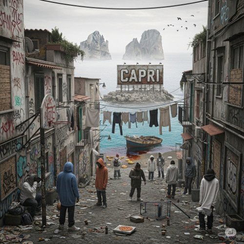 SKRILLEX, J BALVIN vs GENESI - CAPRI IN DA GHETTO (LEVEL UP (IT) MASHUP)