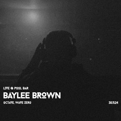 BAYLEE BROWN @ OCTAVE, POOL BAR_ NOV 24'