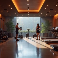 Uplifting Energy - Stylish Training Ambient Background