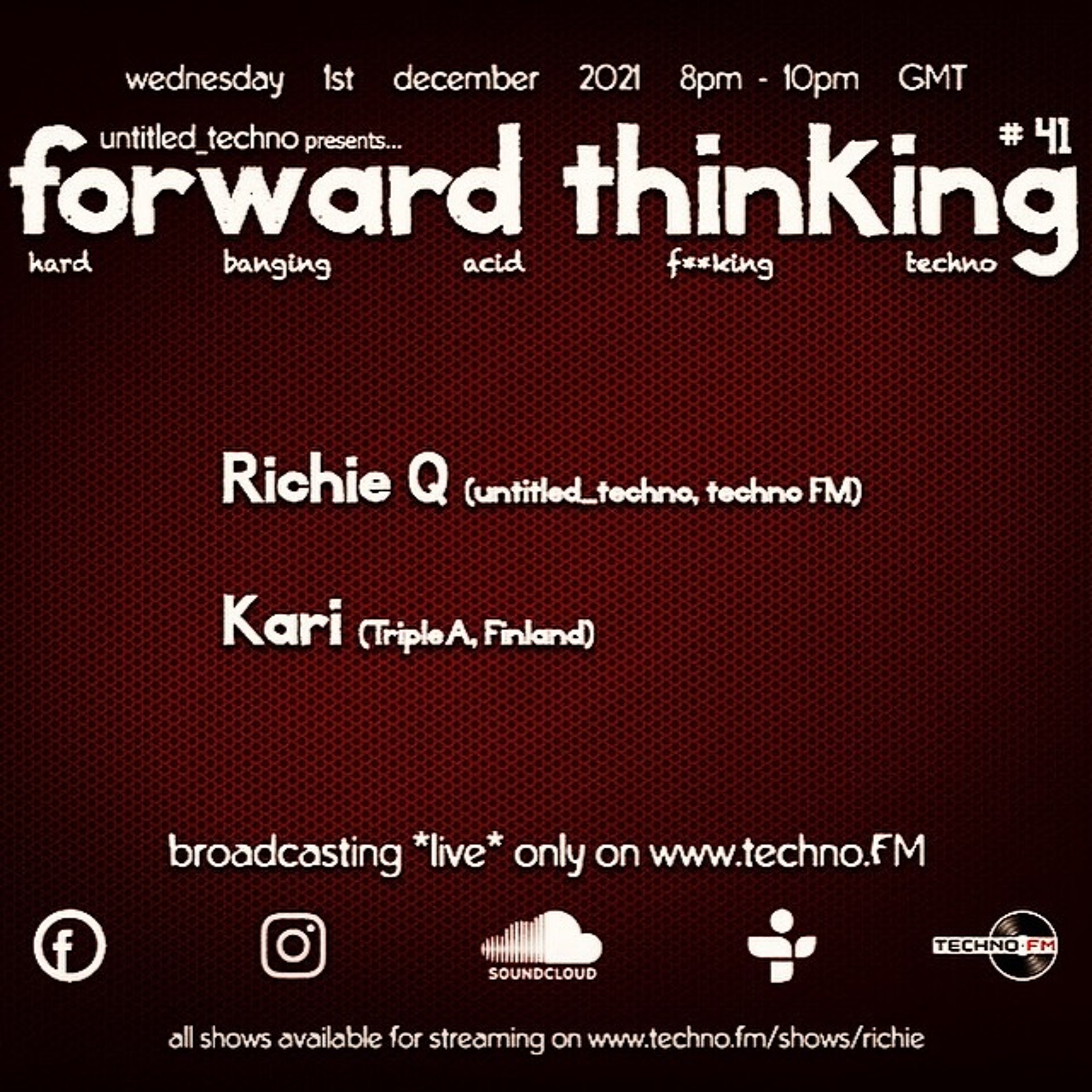 Richie Q (untitled_techno *Live* on techno.FM)