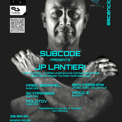 SUBCODE 3rd Birthday  -ascension 3-Basing House  Shoreditch London