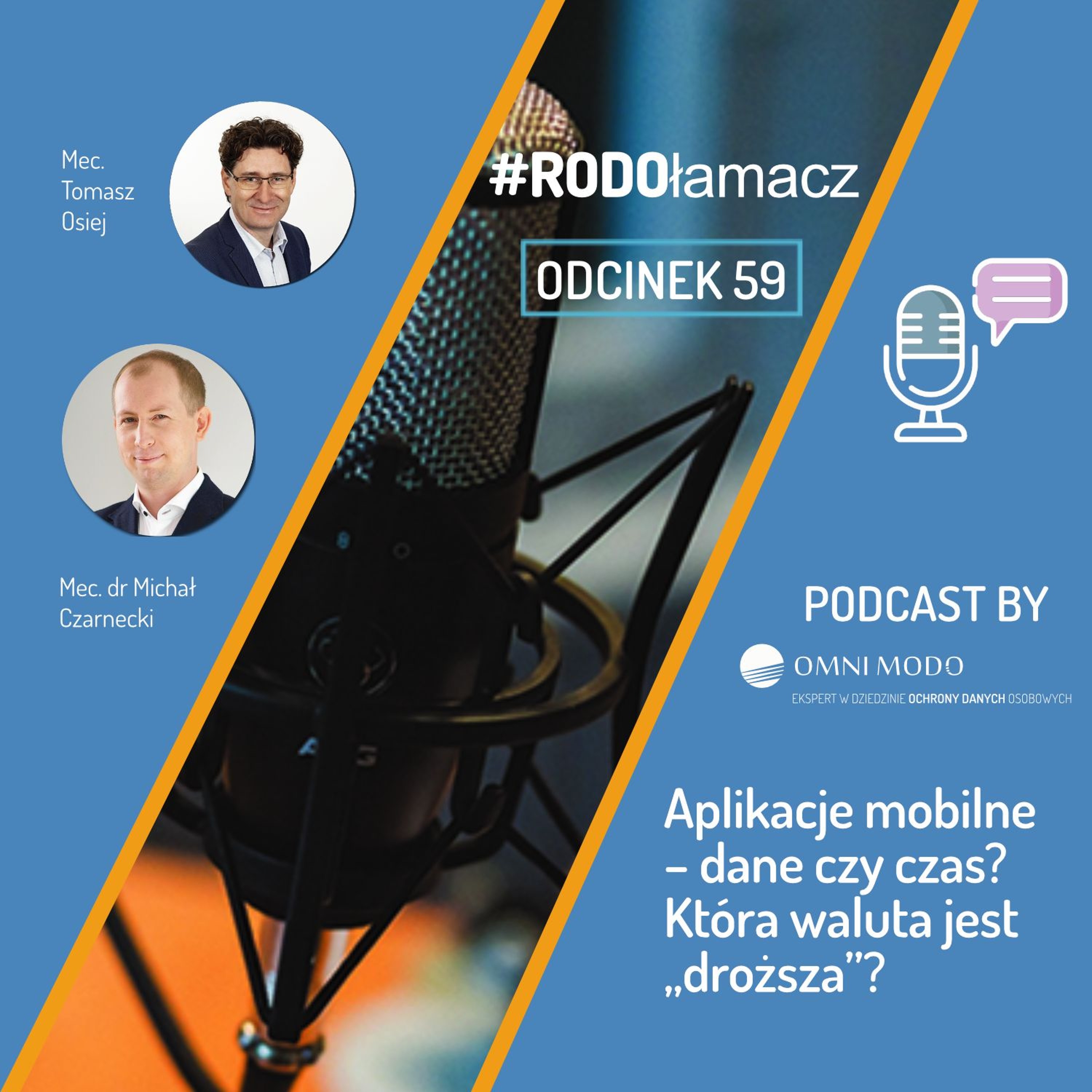 Odc. 59 Aplikacje mobilne - dane czy czas? Która waluta jest droższa. episode artwork