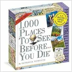 ✔️ [PDF] Download 1,000 Places to See Before You Die Page-A-Day Calendar 2019 by Patricia Schult