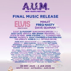 AUM NYE 25/26 Artists