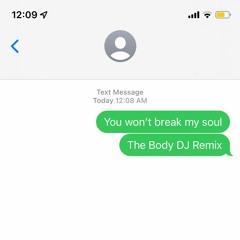YOU WONT BREAK MY SOUL THE BODY DJS REMIX