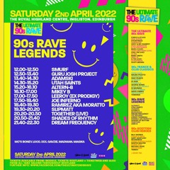 DJ Smurf @ The Ultimate 90's Rave (Rave Legends Tent) - 02/04/2022