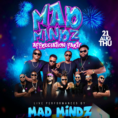 Mad Mindz X KJ X Kank Live @ Appreciation Party Warmup
