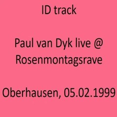 Paul van Dyk ID 1999 "Adam Beyer techno style"