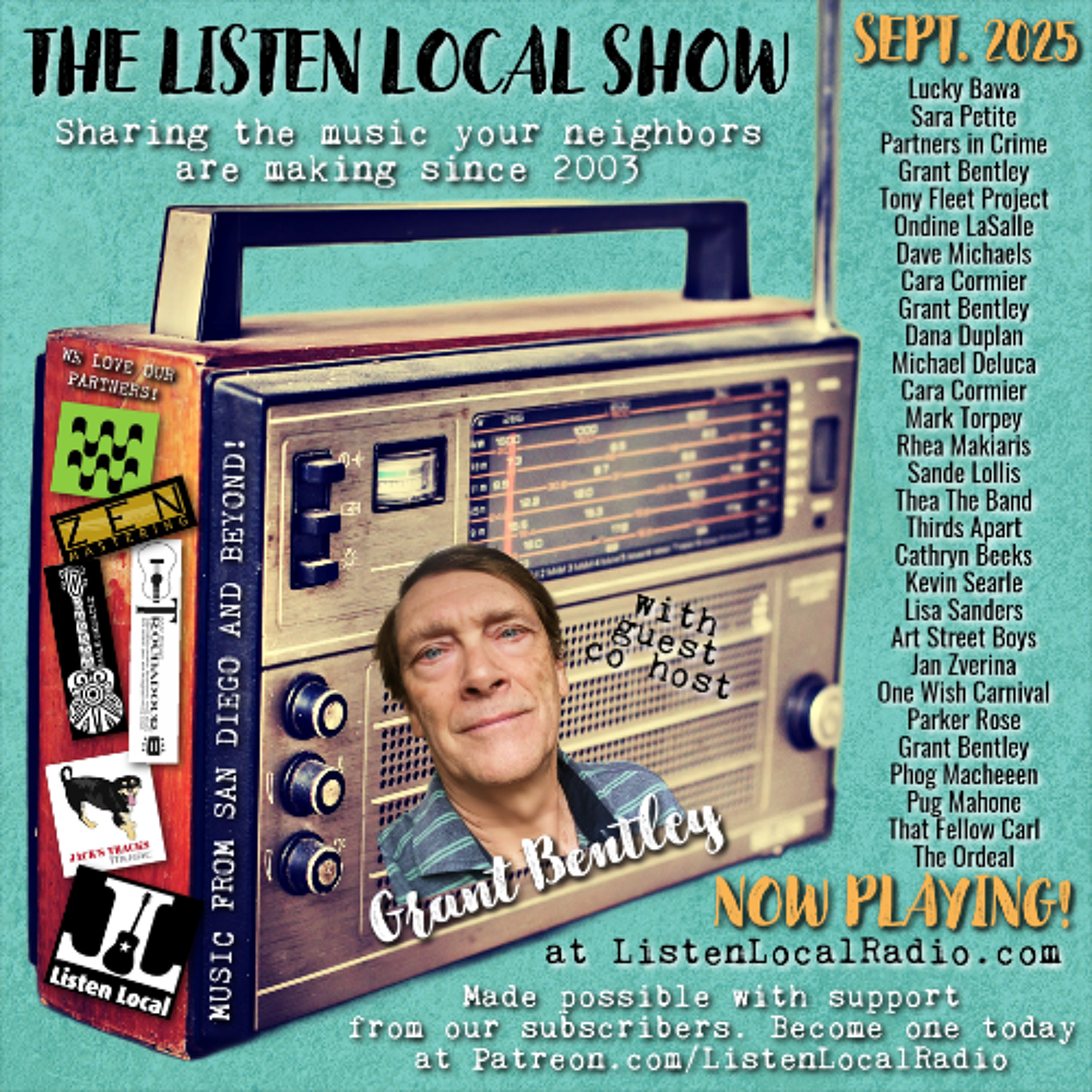 SEPTEMBER 2025 Listen Local Show