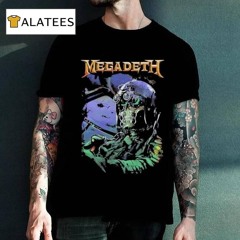 Megadeth Copter Pilot 2023 Fall Tour Two Sided T Shirt