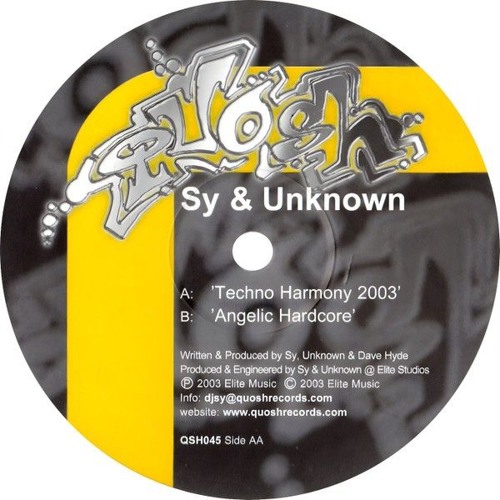 Sy & Unknown - Angelic Hardcore - Quosh Records (2003)