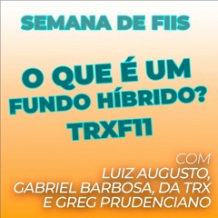 Fundos híbridos: vantagens e estratégias, com Luiz Augusto e Gabriel Barbosa, da TRX #TRXF11