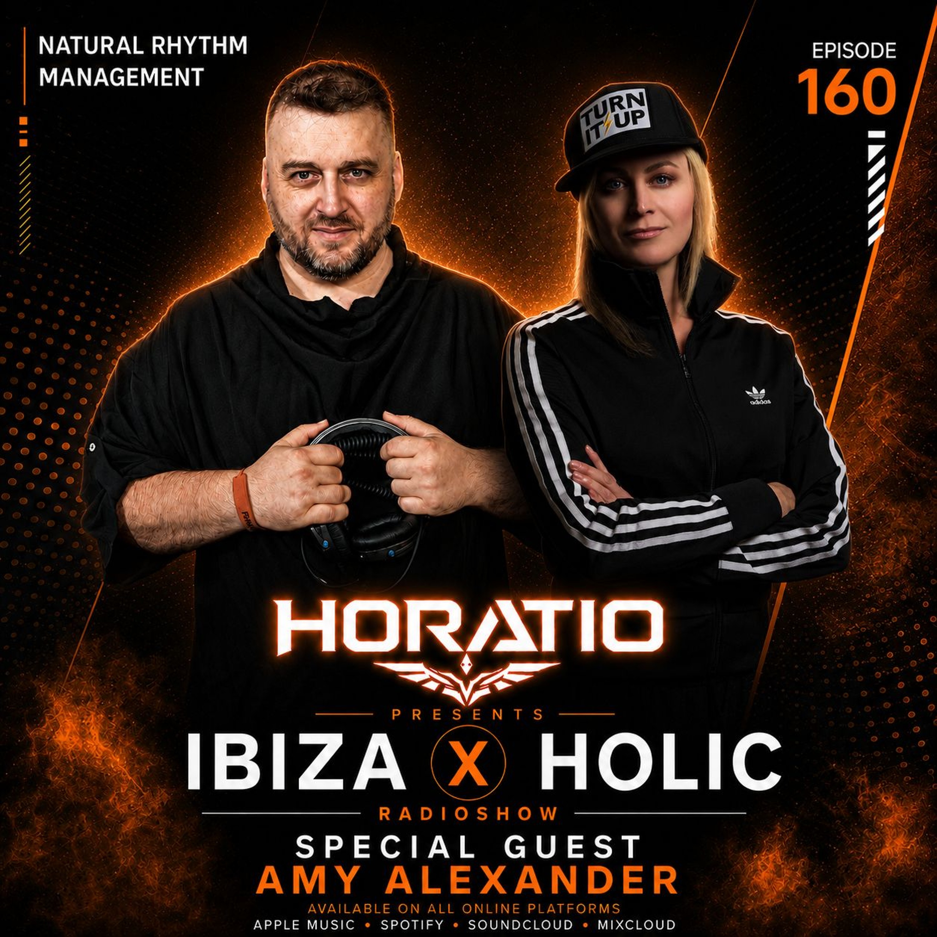 HORATIO PRESENTS IBIZAHOLIC 160 + SPECIAL GUEST AMY ALEXANDER episode artwork