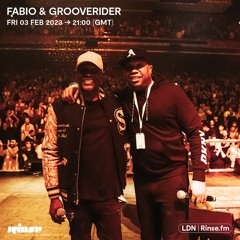 Fabio & Grooverider 2023 - 03 February 2023