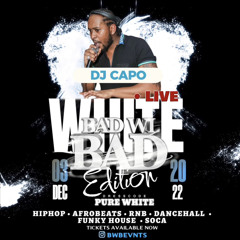 @DJCAPOUK & SPARKS LIVE @BADWIBAD ALL WHITE PARTY