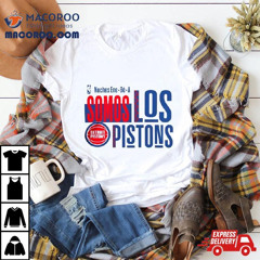 Detroit Pistons Nba Noches Ene Be A Training Shirt