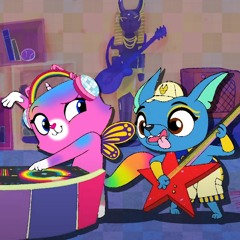 Rainbow Butterfly Unicorn Kitty [Theme Cover]