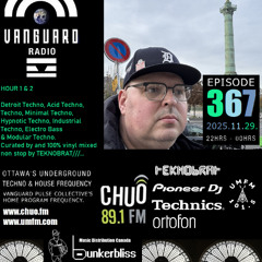 TEKNOBRAT On Episode 367 of Vanguard Pulse Radio Show - CHUO 89.1 FM + CJUM 101.5 FM - 2025-11-29th