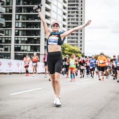 CARLY RUNS A MARATHON