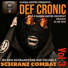 Def Cronic @ Fakom United - Schranz Combat Volume 3 - Agressive Hard Techno  to Schranzcore