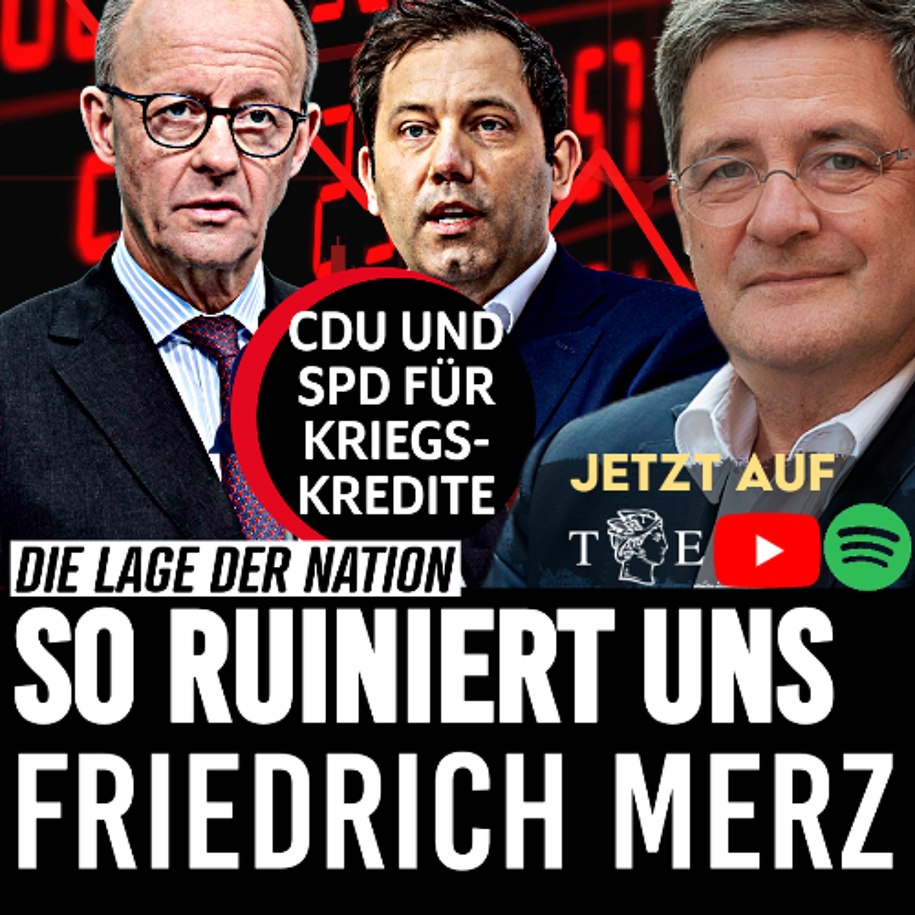 Kriegskredite und das Ende der Schuldenbremse: So ruiniert uns Friedrich Merz mit Sondervermögen