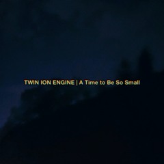 A Time to Be So Small (cover)