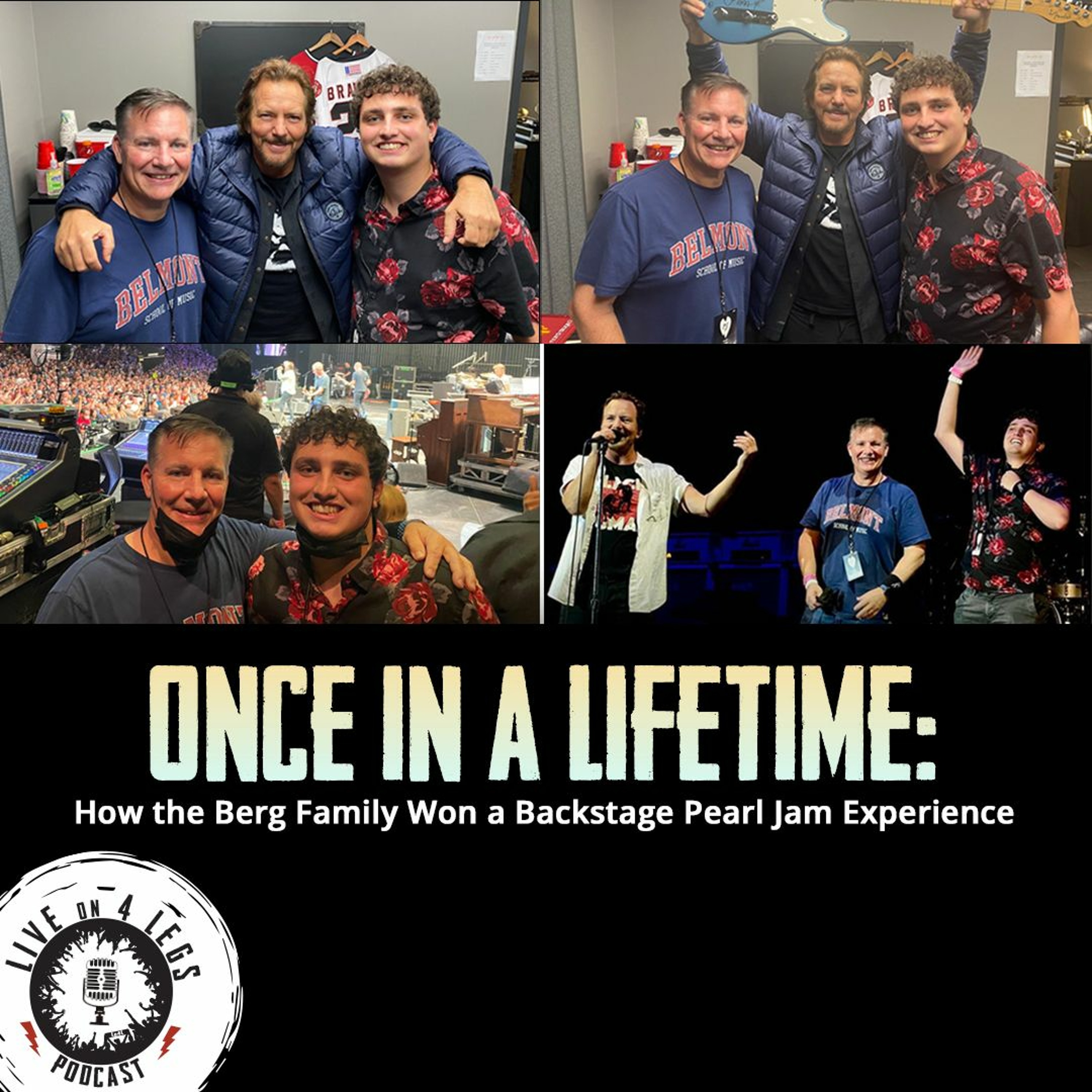 The Pearl Jam Backstage Experience Feat. Rich and Dermott Berg