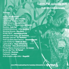 TLIM SHUG | dom.FM episode 005 with dom haley